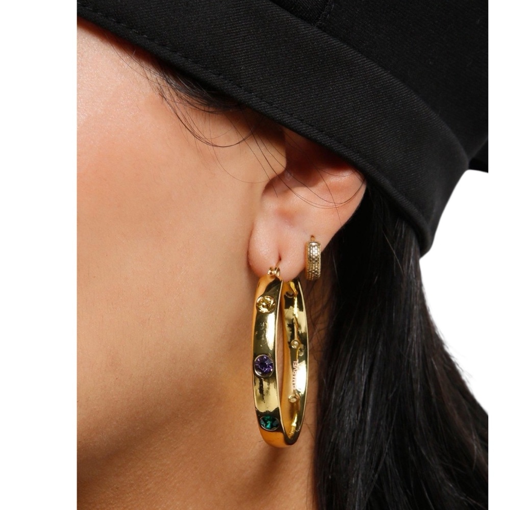 NEW Disney Marvel The Infinity Saga Infinity Stones Hoop Earrings